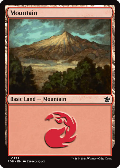Mountain (0279) [Foundations] - MTG Single