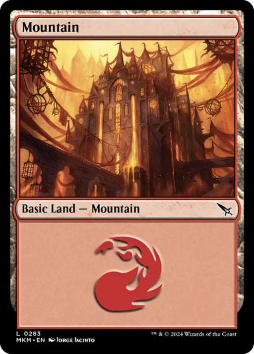 Mountain (0283) [Murders at Karlov Manor] - MTG Single
