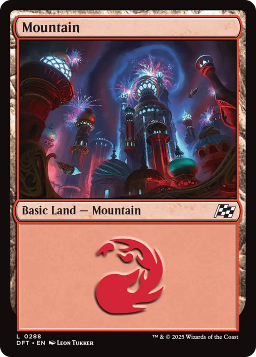 Mountain (0288) [Aetherdrift] - MTG Single