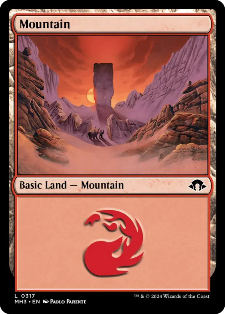 Mountain (0317) [Modern Horizons 3] - MTG Single