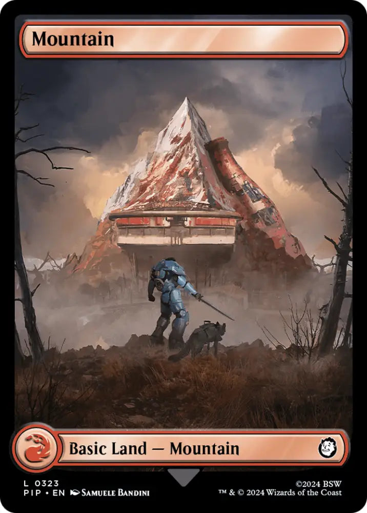 Mountain (0323) [Fallout] - MTG Single
