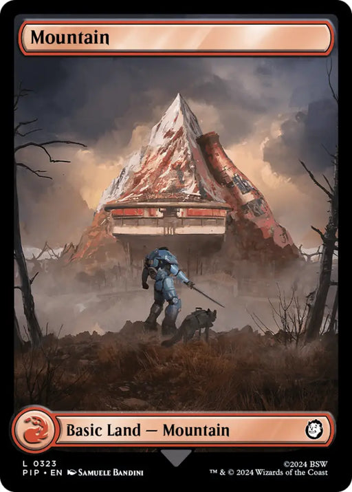 Mountain (0323) [Fallout] - MTG Single