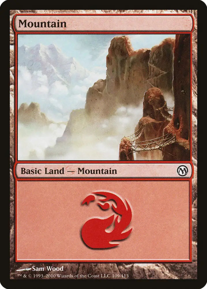 Mountain (109) [Duels of the Planeswalkers] - MTG Single