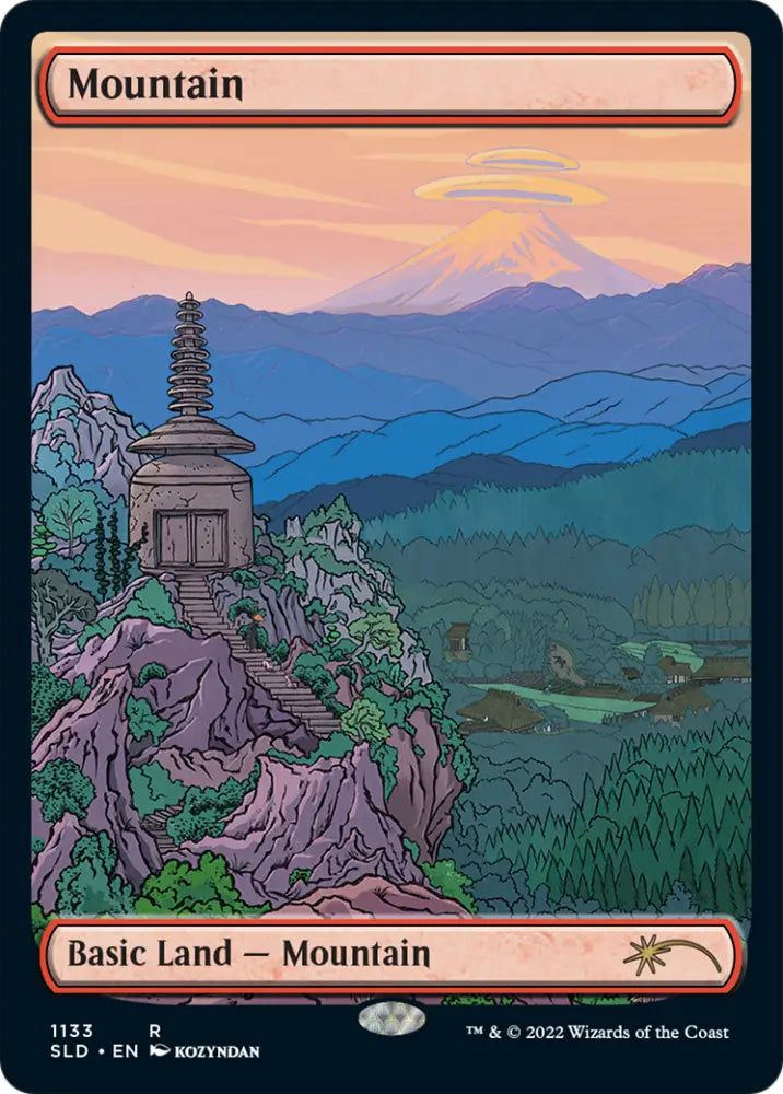 Mountain (1133) (Full-Art) [Secret Lair Drop Series] - MTG Single