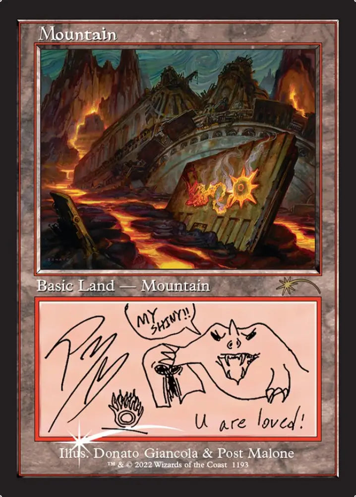 Mountain (1193) [Secret Lair Drop Series] - MTG Single
