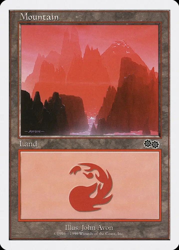 Mountain (123) [Battle Royale] - MTG Single