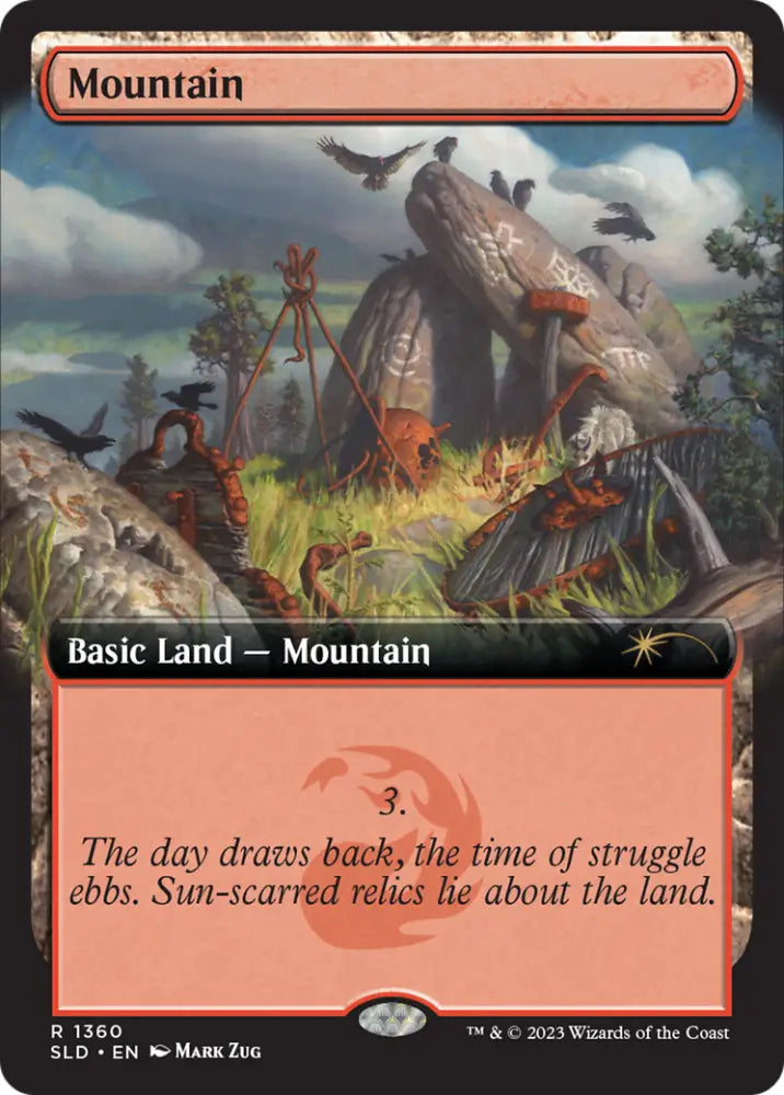 Mountain (1360) [Secret Lair Drop Series] - MTG Single