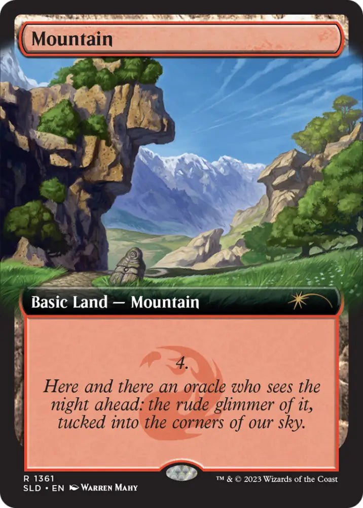 Mountain (1361) [Secret Lair Drop Series] - MTG Single