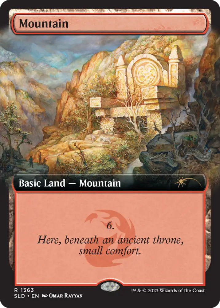 Mountain (1363) [Secret Lair Drop Series] - MTG Single