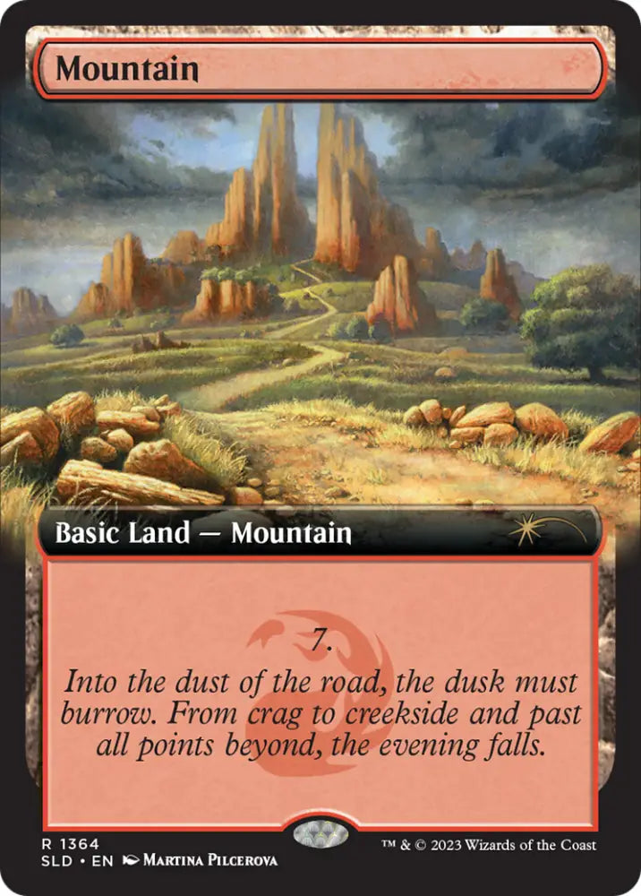 Mountain (1364) [Secret Lair Drop Series] - MTG Single