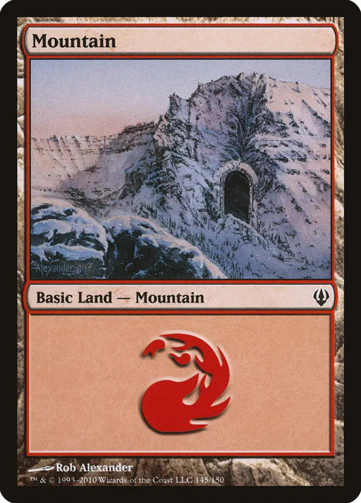 Mountain (145) [Archenemy] - MTG Single