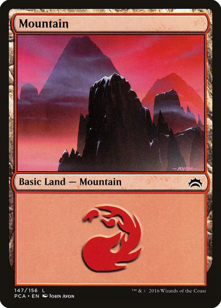 Mountain (147) [Planechase Anthology] - MTG Single