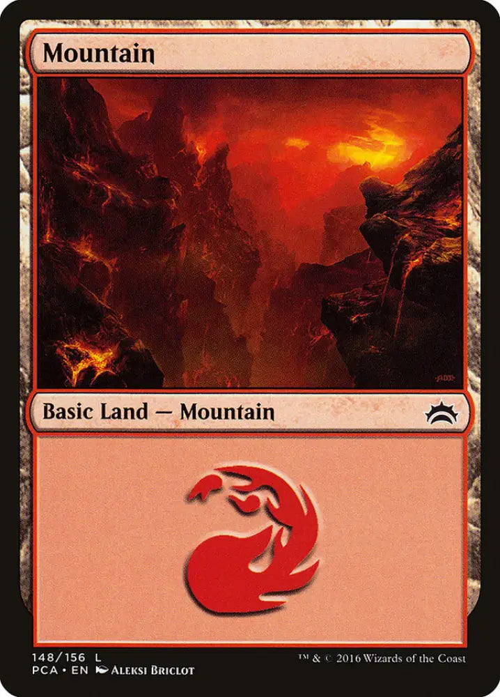 Mountain (148) [Planechase Anthology] - MTG Single