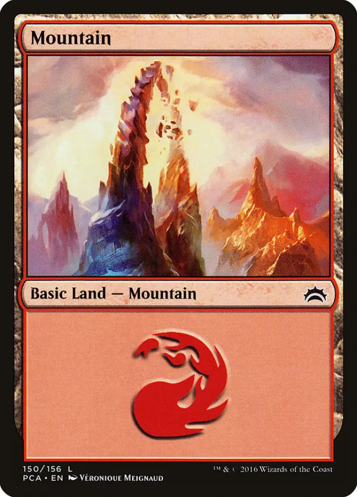 Mountain (150) [Planechase Anthology] - MTG Single