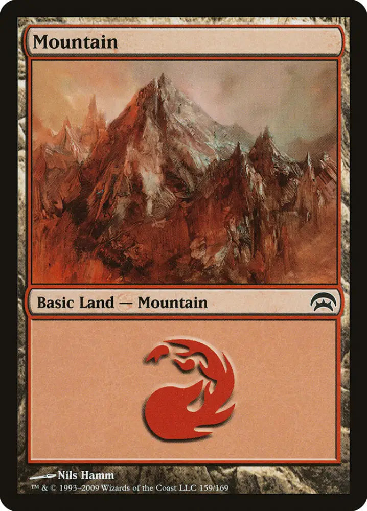 Mountain (159) [Planechase] - MTG Single