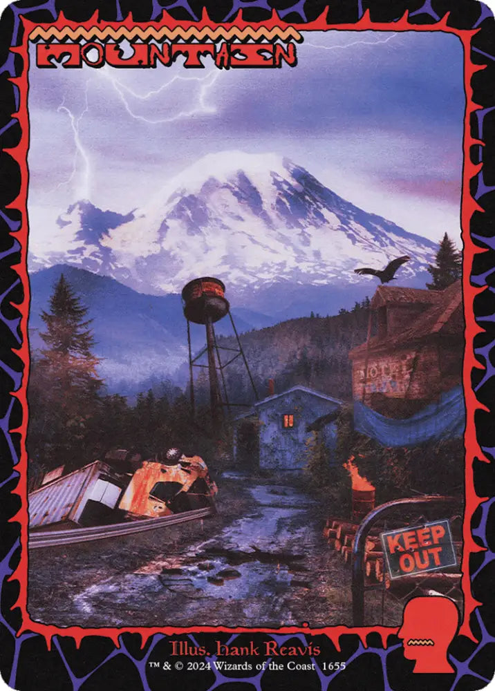 Mountain (1655) [Secret Lair Drop Series] - MTG Single