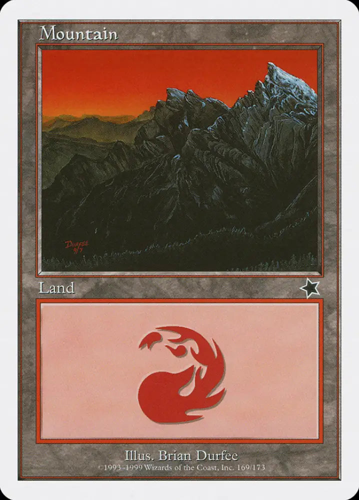 Mountain (169) [Starter 1999] - MTG Single