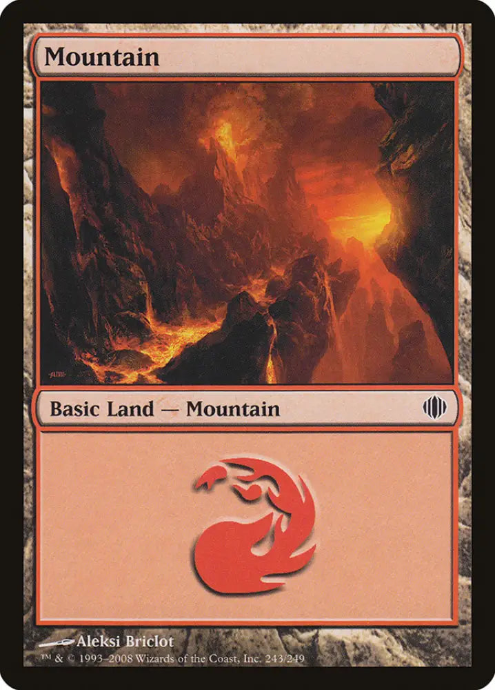Mountain (243) [Shards of Alara] - MTG Single