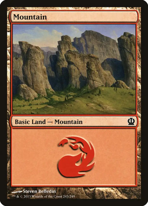 Mountain (243) [Theros] - MTG Single