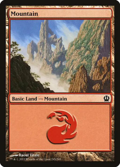 Mountain (245) [Theros] - MTG Single