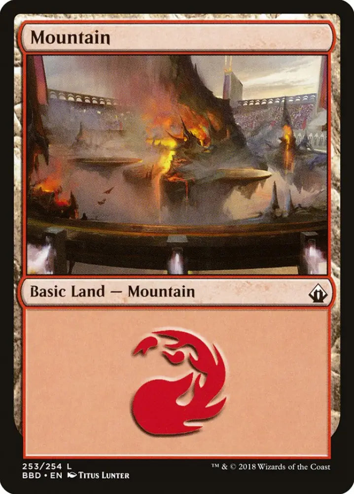 Mountain (253) [Battlebond] - MTG Single