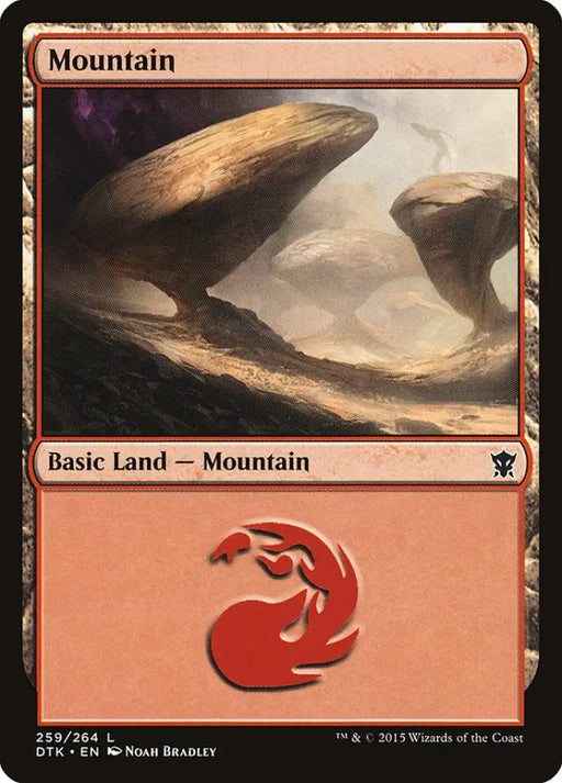 Mountain (259) [Dragons of Tarkir] - MTG Single