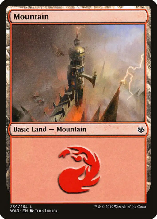 Mountain (259) [War of the Spark] - MTG Single