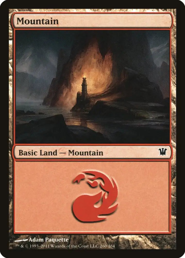 Mountain (260) [Innistrad] - MTG Single