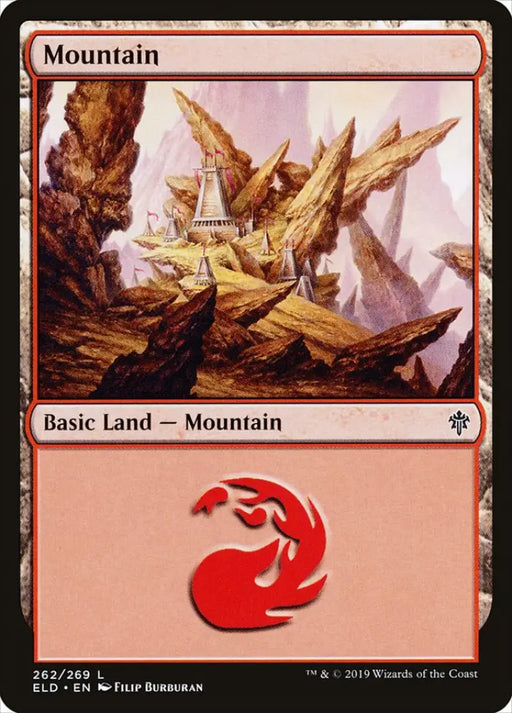 Mountain (262) [Throne of Eldraine] - MTG Single