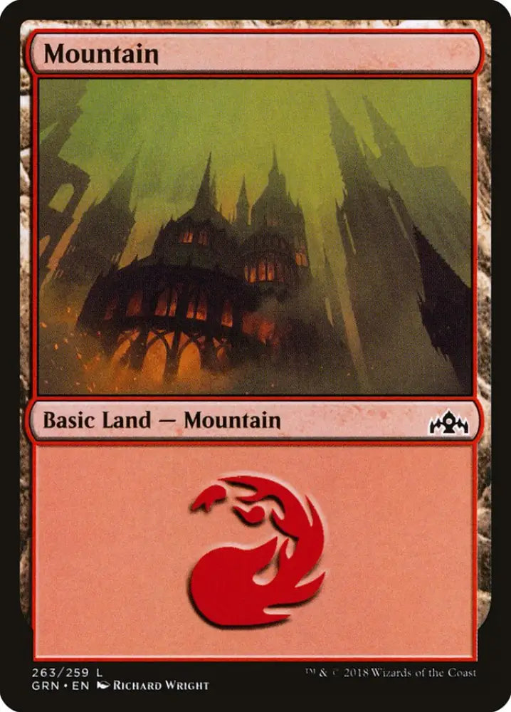 Mountain (263) [Guilds of Ravnica] - MTG Single