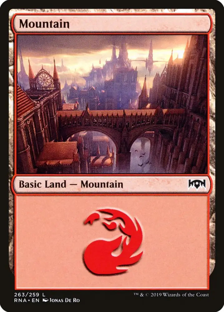 Mountain (263) [Ravnica Allegiance] - MTG Single