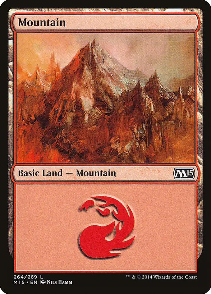 Mountain (264) [Magic 2015] - MTG Single