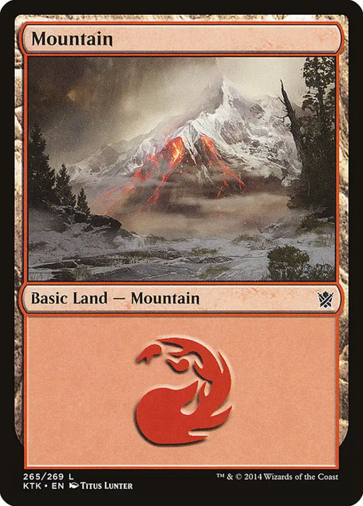 Mountain (265) [Khans of Tarkir] - MTG Single