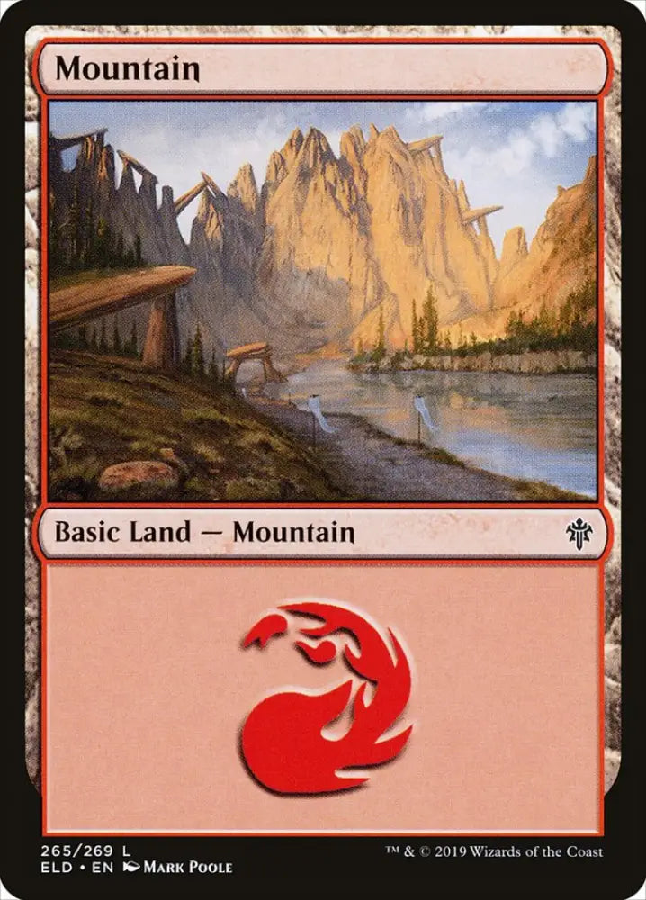Mountain (265) [Throne of Eldraine] - MTG Single