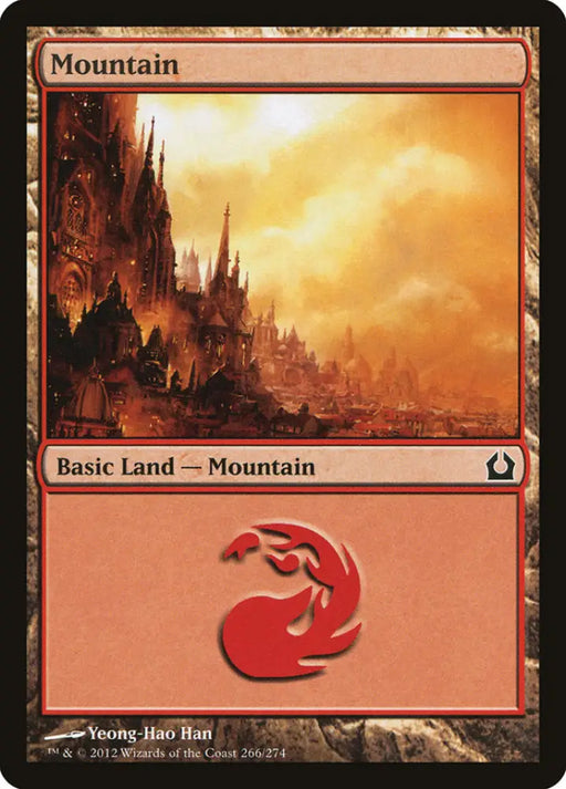 Mountain (266) [Return to Ravnica] - MTG Single