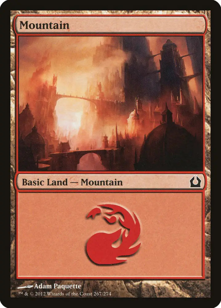 Mountain (267) [Return to Ravnica] - MTG Single