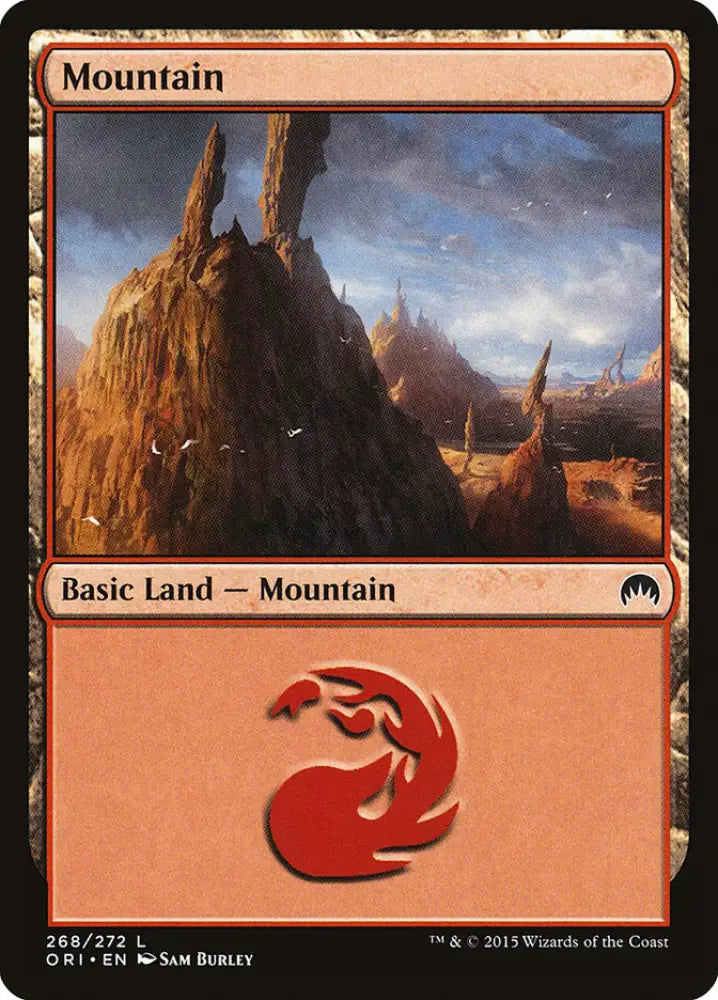 Mountain (268) [Magic Origins] - MTG Single