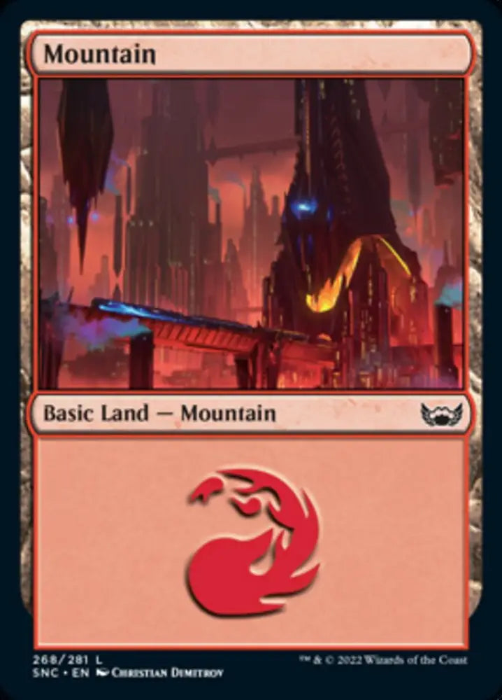 Mountain (268) [Streets of New Capenna] - MTG Single