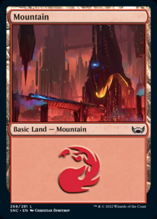 Mountain (268) [Streets of New Capenna] - MTG Single