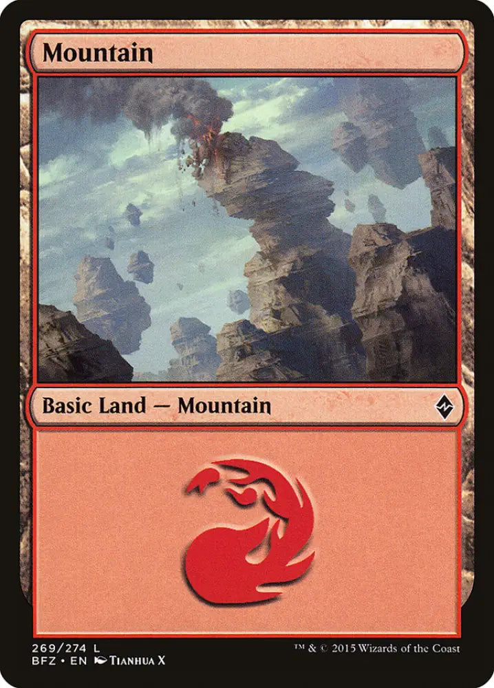 Mountain (269) [Battle for Zendikar] - MTG Single
