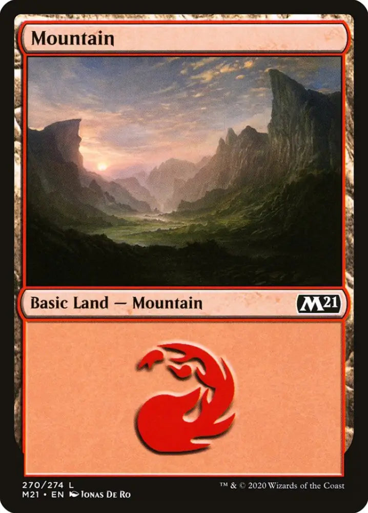 Mountain (270) [Core Set 2021] - MTG Single