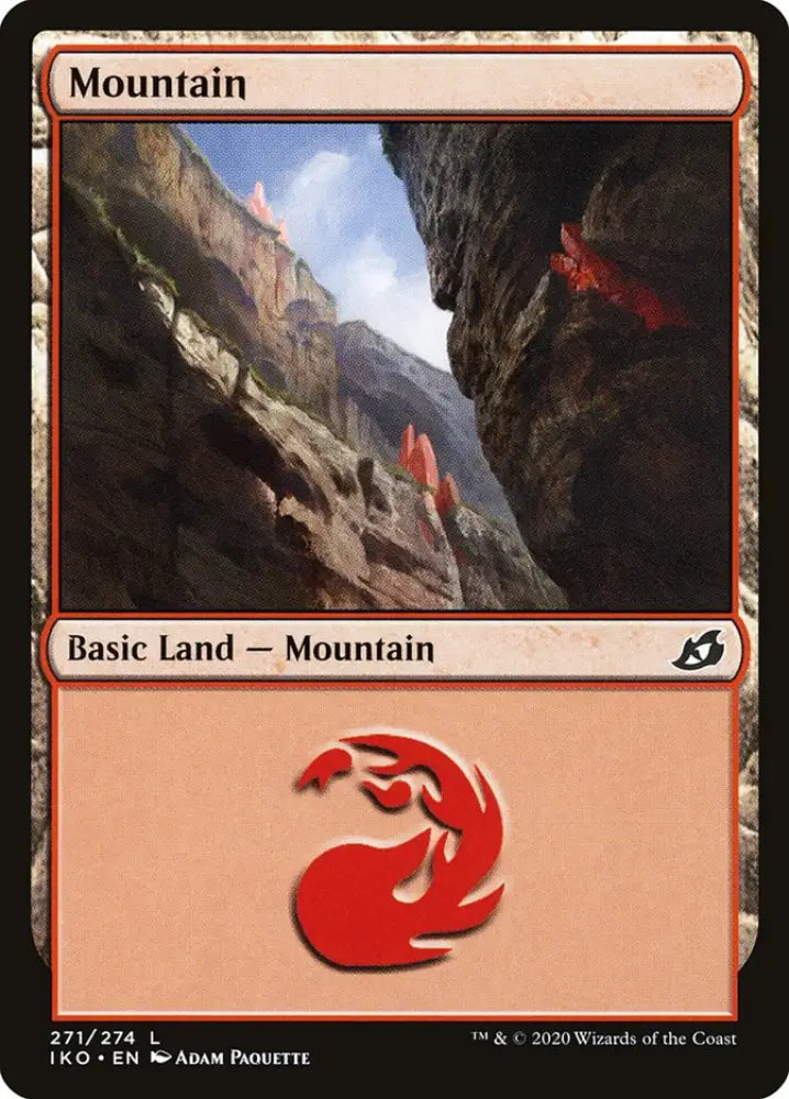 Mountain (271) [Ikoria: Lair of Behemoths] - MTG Single