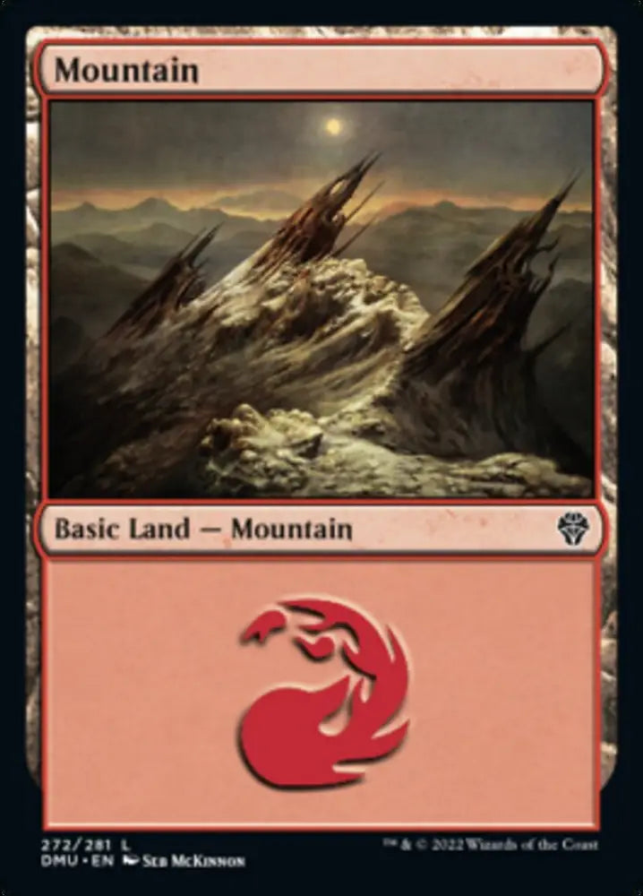 Mountain (272) [Dominaria United] - MTG Single