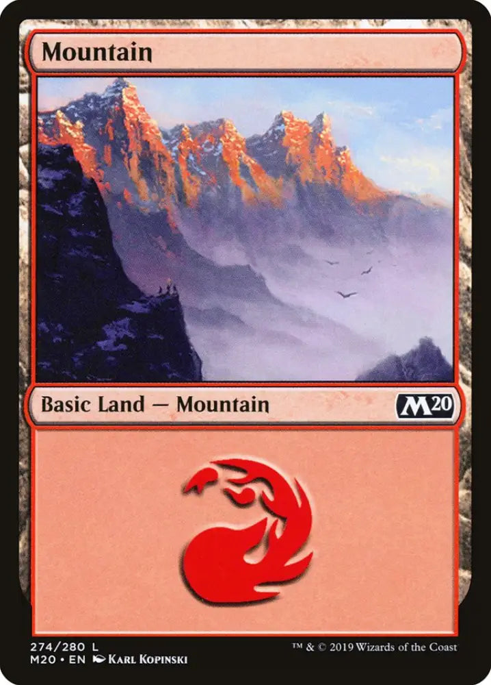 Mountain (274) [Core Set 2020] - MTG Single