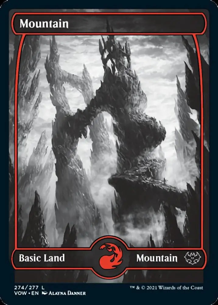 Mountain (274) [Innistrad: Crimson Vow] - MTG Single