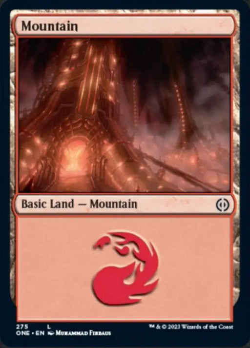 Mountain (275) [Phyrexia: All Will Be One] - MTG Single