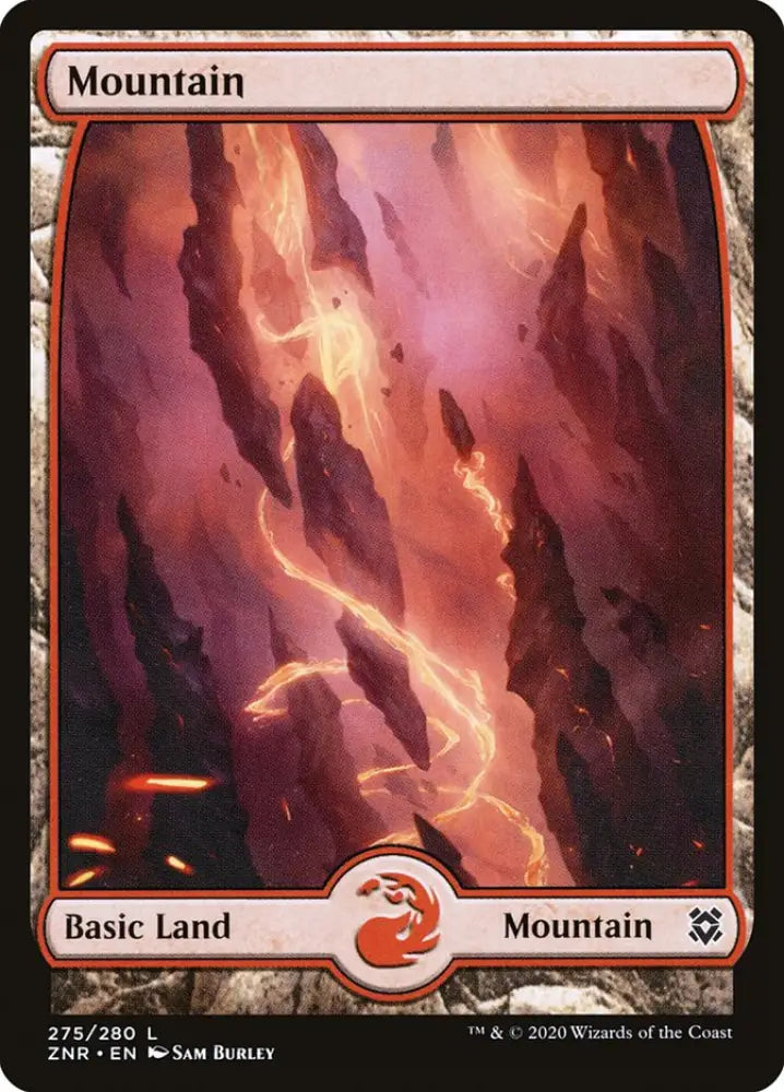 Mountain (275) [Zendikar Rising] - MTG Single