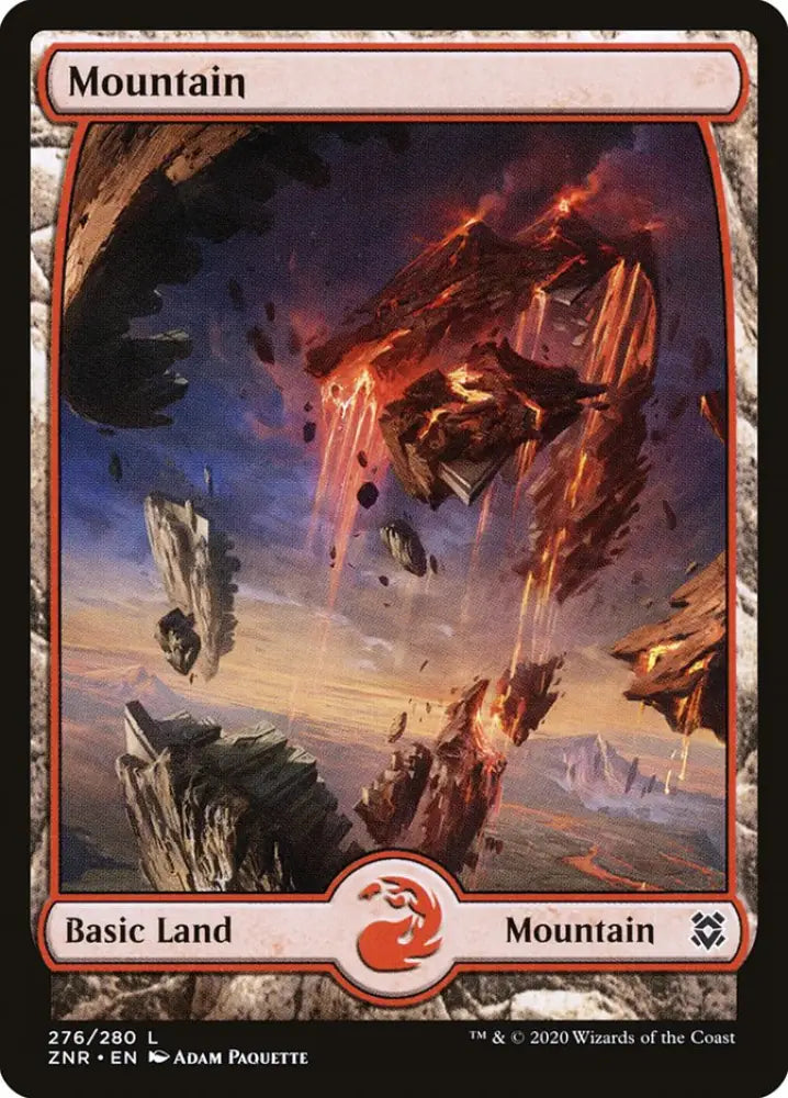 Mountain (276) [Zendikar Rising] - MTG Single