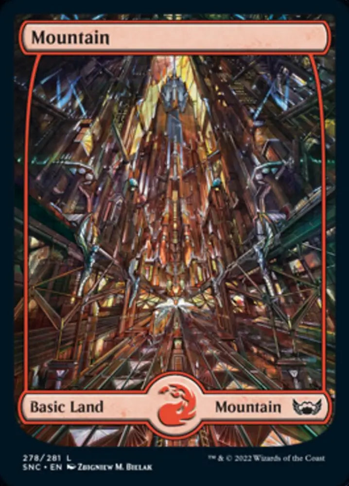 Mountain (278) [Streets of New Capenna] - MTG Single