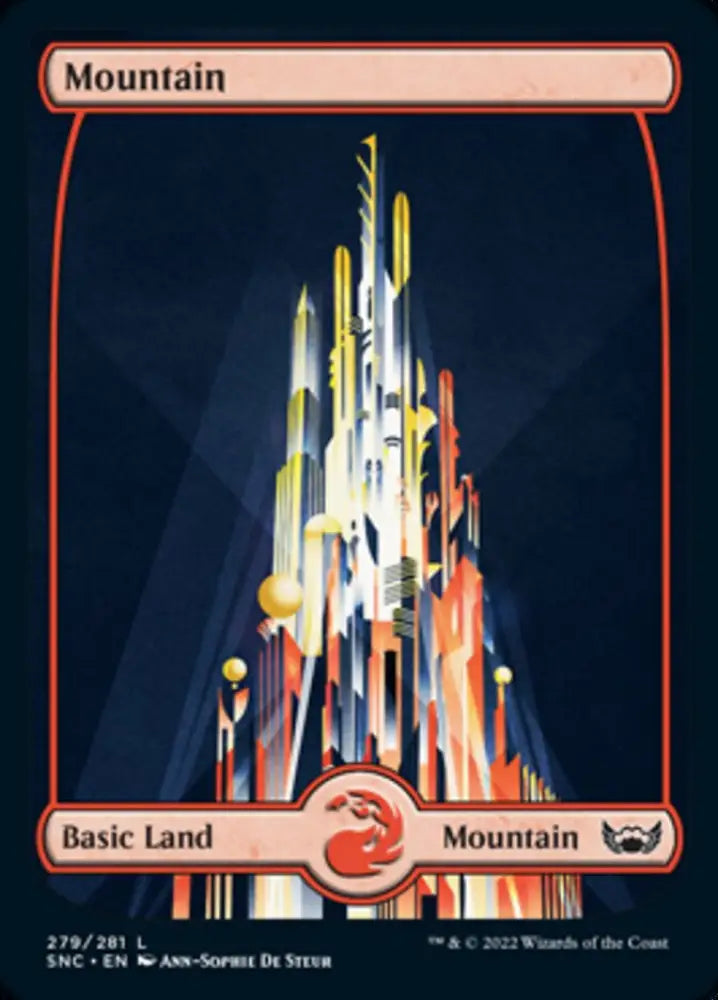 Mountain (279) [Streets of New Capenna] - MTG Single